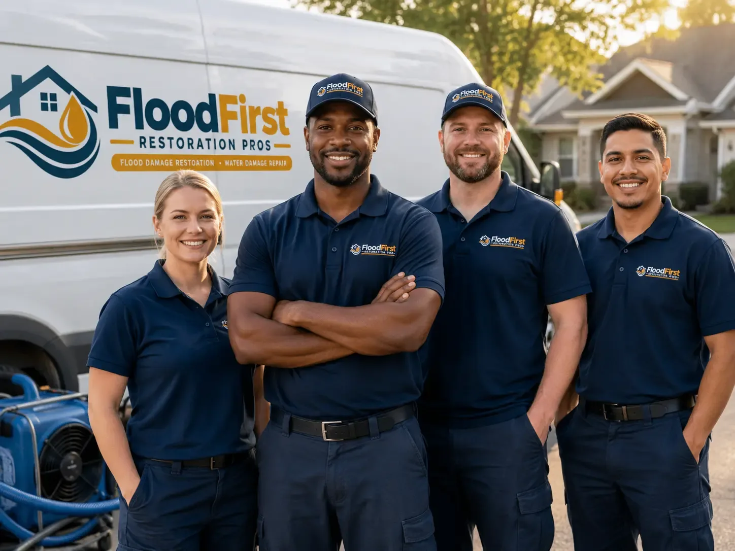 Flood Damage Restoration company in Martinsville, OH